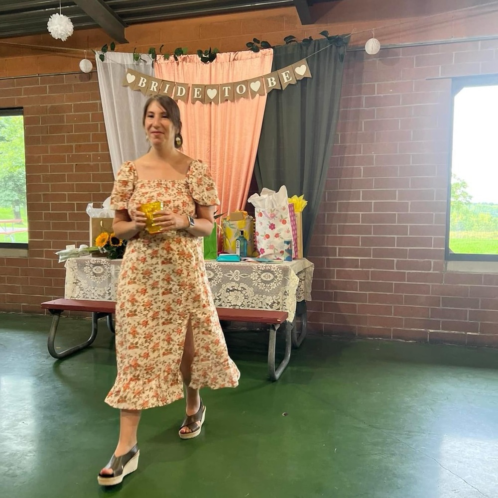 Rihoas medium floral dress